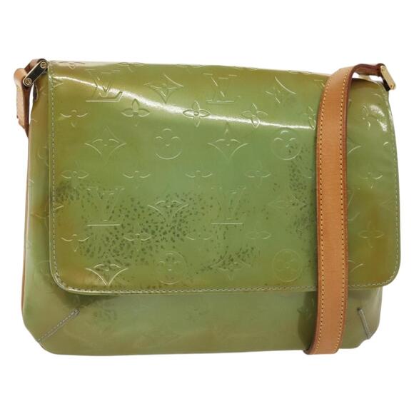 LOUIS VUITTON Monogram Vernis Thompson Street Bag Baby Blue M91009 - Picture 1 of 13